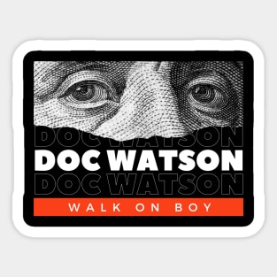 Doc Watson // Money Eye Sticker